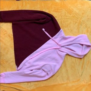 Crop top hoodie